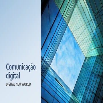 Criatividade Publicitária - Comunicação Digital - New World
