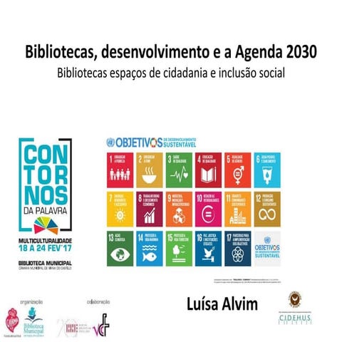 Bibliotecas, desenvolvimento e a Agenda 2030