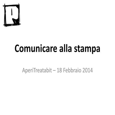 Ottenere visibilità sulla stampa