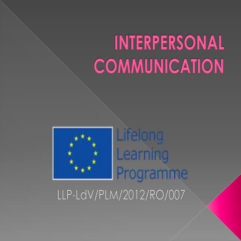 Comunicare interpersonala by dumitrascu doina