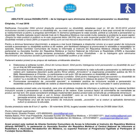 Abilitate versus Dizabilitate
