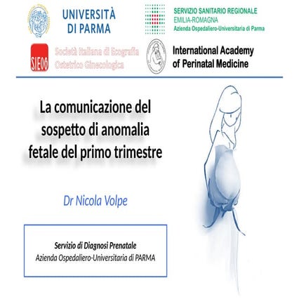 Effective Communication of First Trimester Fetal Anomaly Suspicions in ...