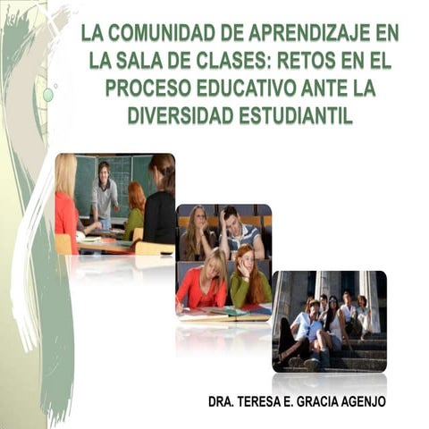 Comunidades de aprendizaje | PPTX
