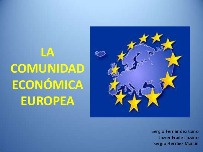 Comunidad Económica Europea