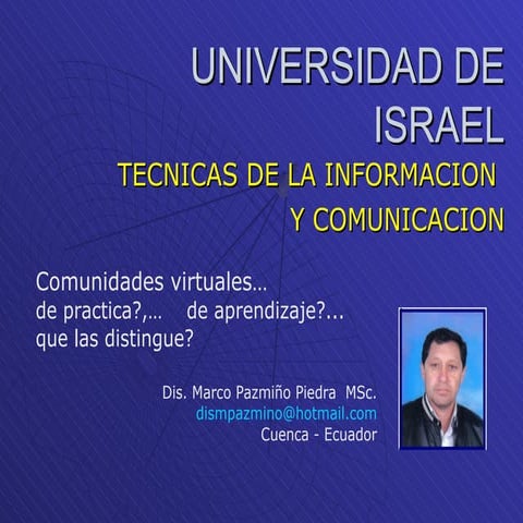 Comunidades Virtuales