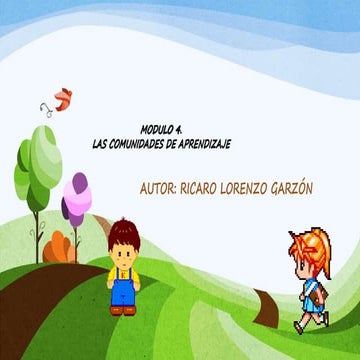 Comunidades de aprendizaje | PPTX