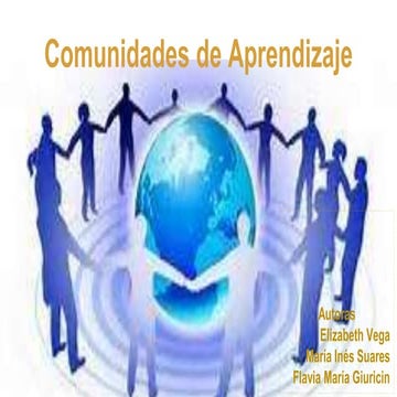 Comunidades de aprendizaje 