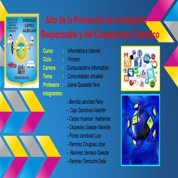 Comunidades virtuales 