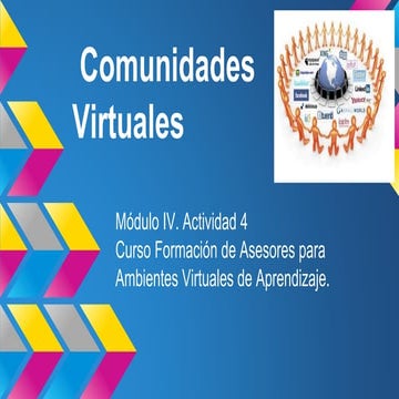 Comunidades virtuales de aprendizaje