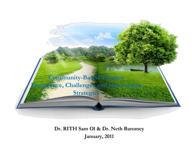 Comunity-based ecotourism - emergence, challenges and strategies