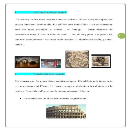 Com vivien els romans?