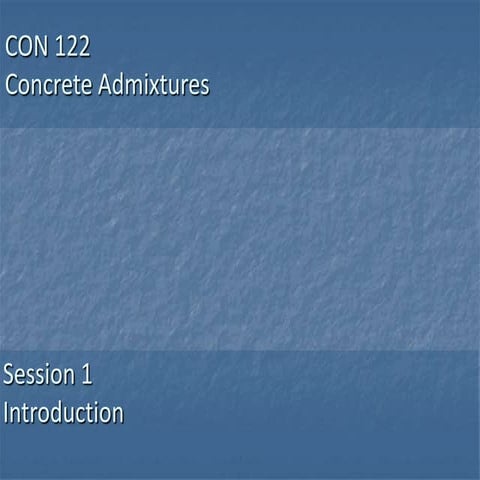 CON 122 Session 1 - Introduction