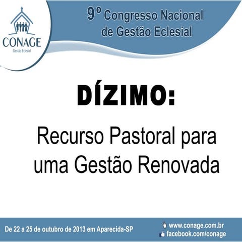 Conage dizimo andre | PPT