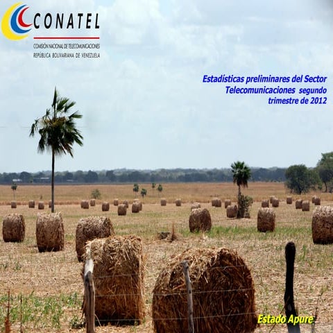 Conatel estadisticas regulatorias telecomunicaciones venezuela presentacion i...