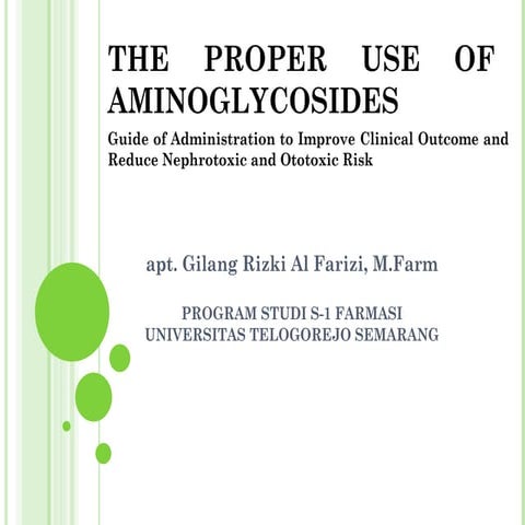 Farmakokinetika Antibiotik Concentration Dependent Killing.ppt