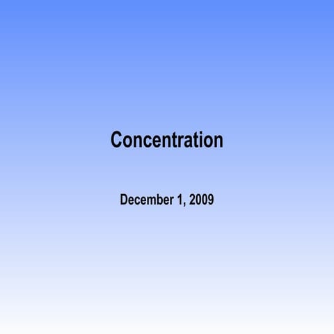 Concentration2008