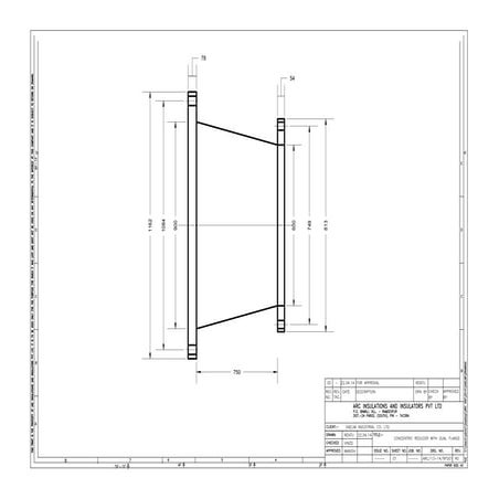 Eccentric reducer with dual flange | PDF