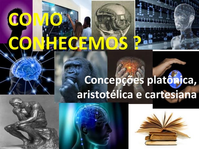 Concepcoes platonica, aristotelica ...