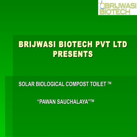 Concept Green Sanitation