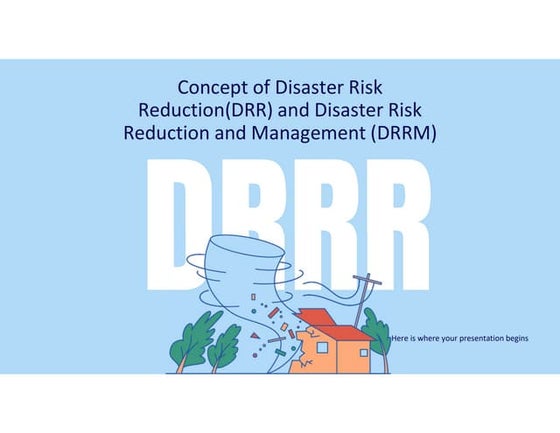 Disaster Risk Reduction | PPT