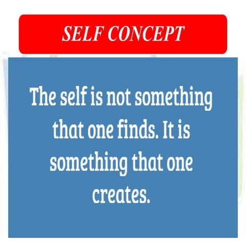 Concept of-self bc