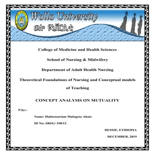 Concept Analysis Mutuality Pdf