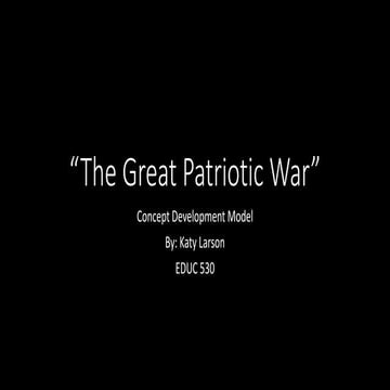 Concept development model