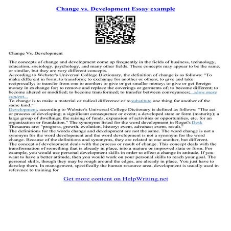 Concept Essay Topics