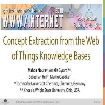 Concept extraction from the web of things (3)