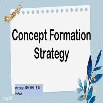 concept formation strategy & Peer Strategy.pptx