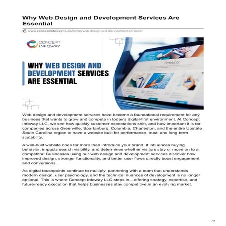 Why Web Design and Development Services Are Essential.pdf