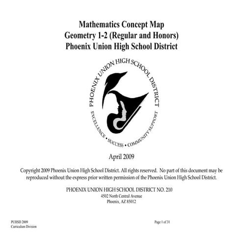 Concept map geometry
