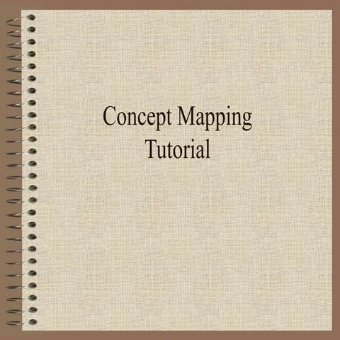 Concept mapping tutorial