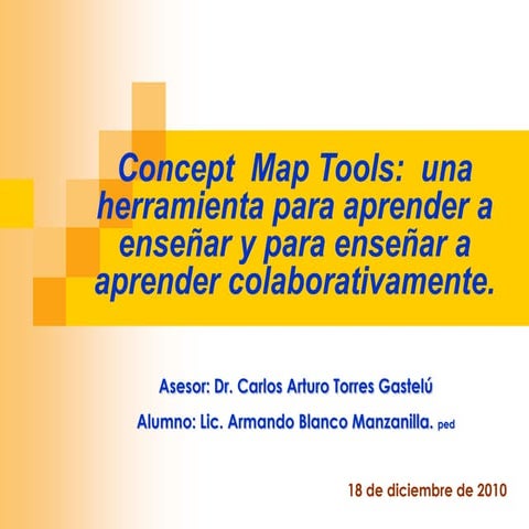 Concept map tools