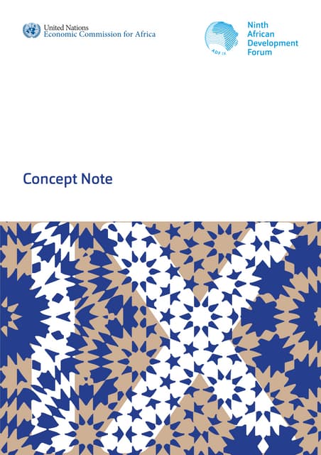 ADF: Concept note