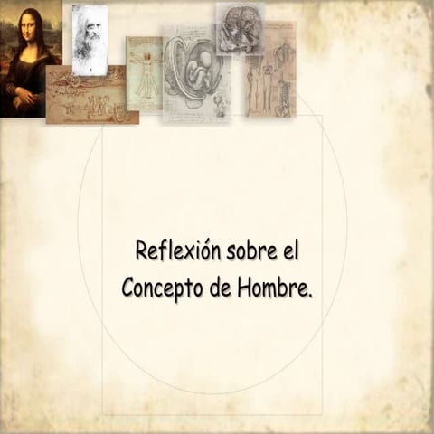 Concepto de hombre