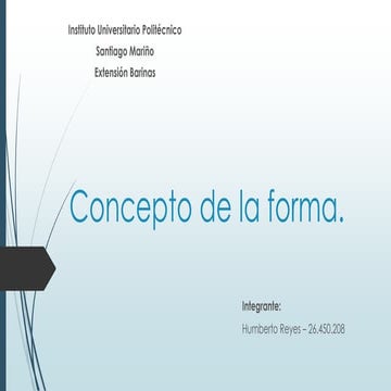 Concepto de la forma (1) | PDF