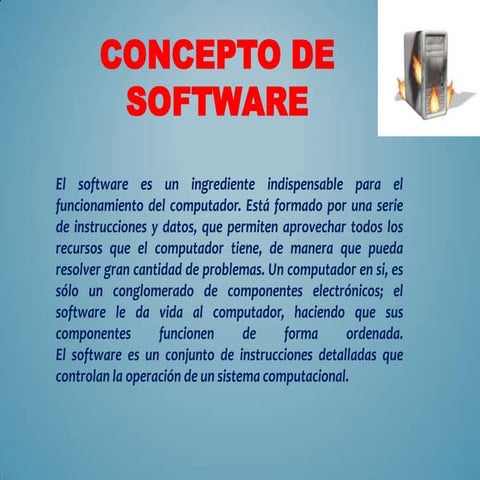 Concepto de software