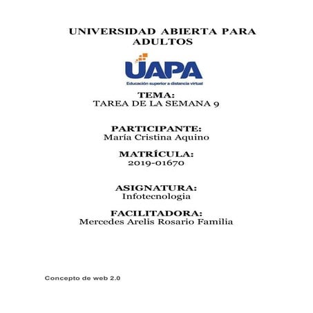 Concepto de web 2.0