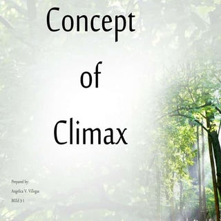 Concept of Climax