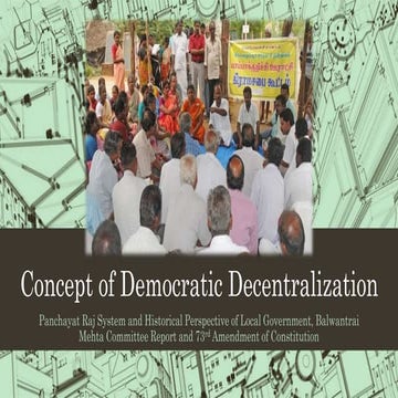 Concept of democratic decentralization | PPTX | Civic affairs | Politics
