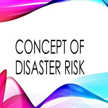 Comprehensive Overview of Disaster Risk and Super Typhoon Yolanda ...