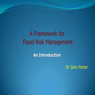 Concept of flood risk (1)