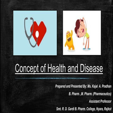 Concept of health
