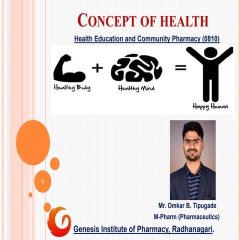 Concept of health