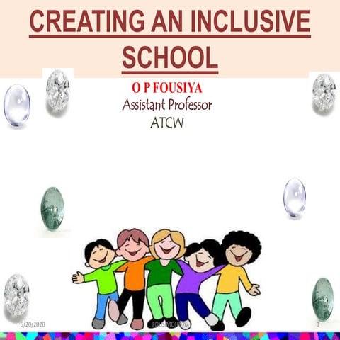 Concept of inclusion
