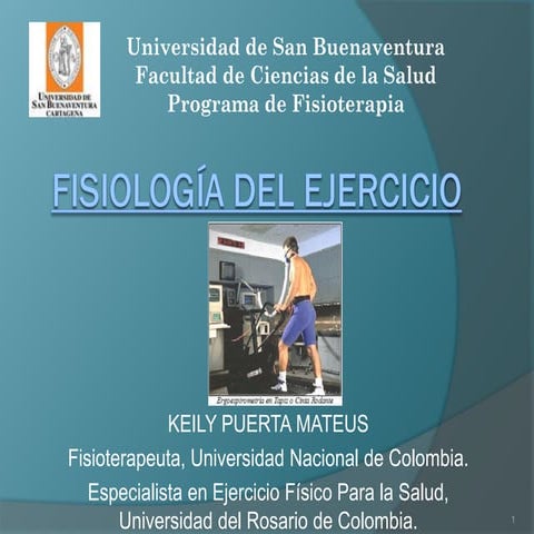 Fisiologia del ejercicio diapositivas. | PPTX
