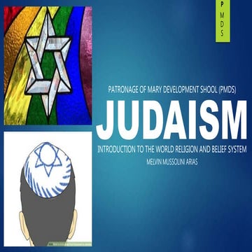 JUDAISM: CONCEPT AND INTRODUCTION