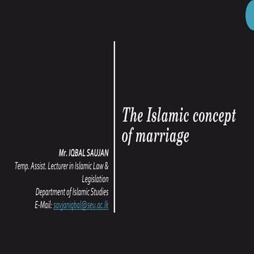 Concept of Marriage and Family Law in Islam.pdf