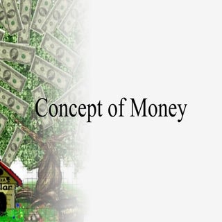 Concept of money